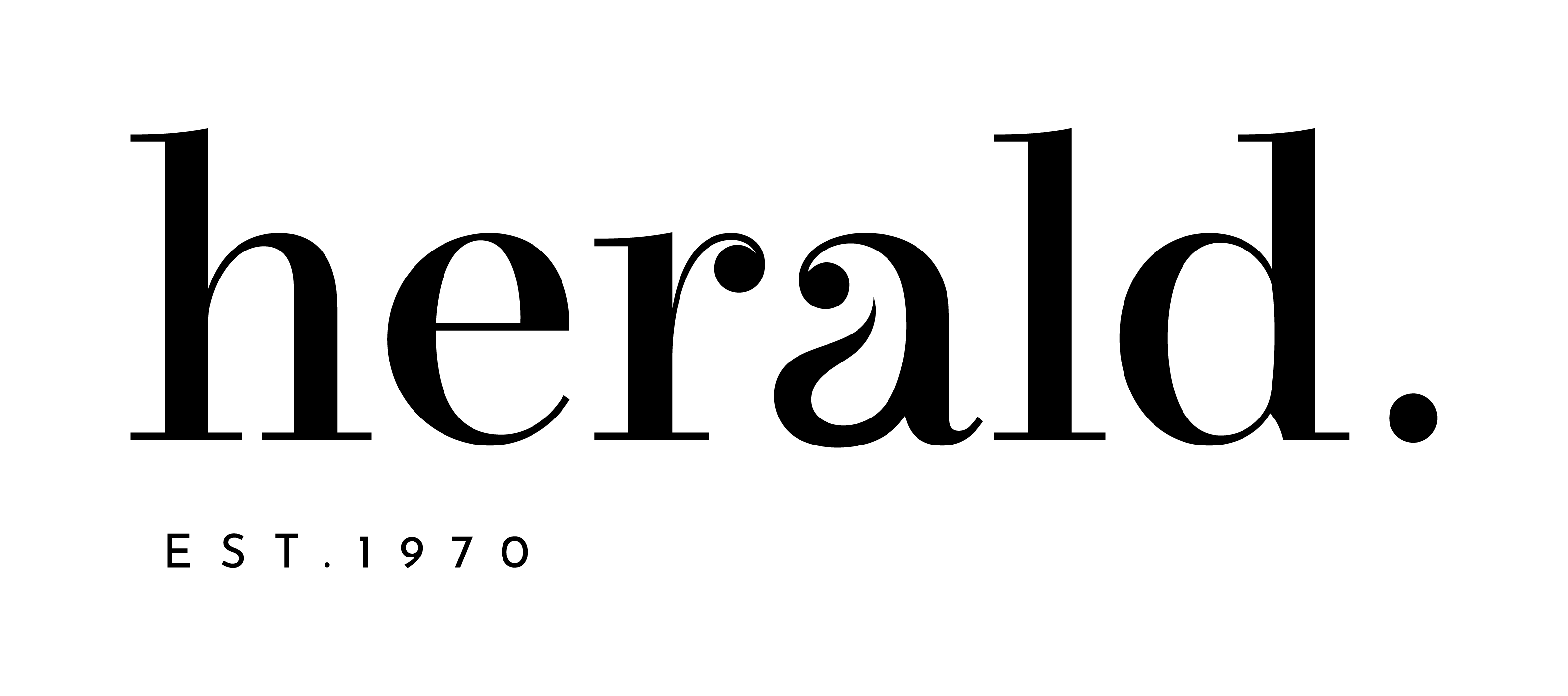 Herald Logo Black