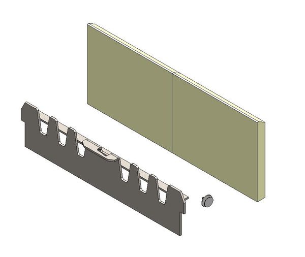 Wood Conversion Kit – Double Door (CE and CEvII) – JHH08S09