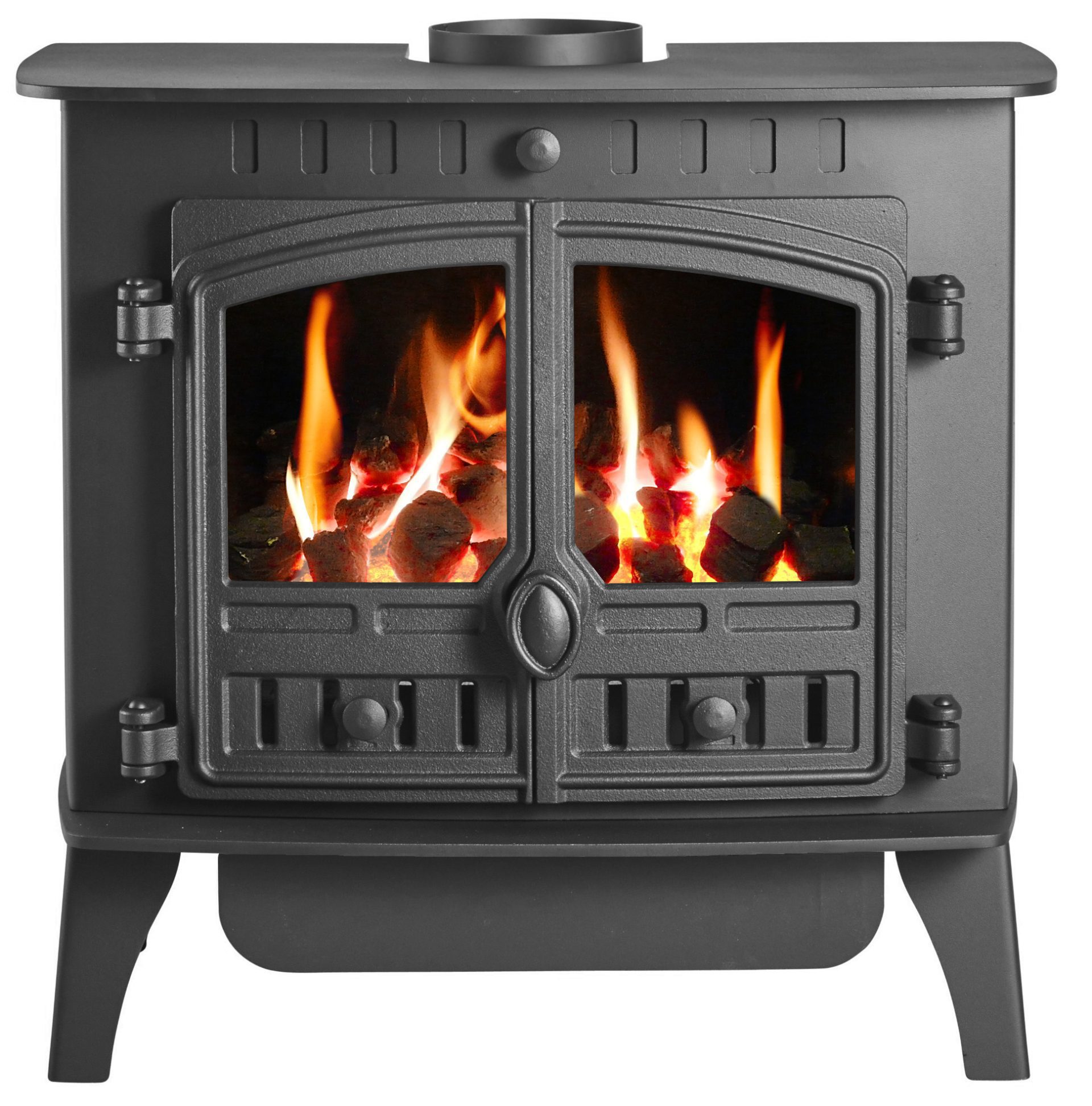 Herald 6 LPG Gas (Double Door) – Hunter Stoves
