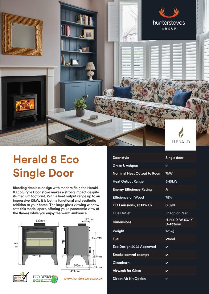 Herald 8 Eco leaflet